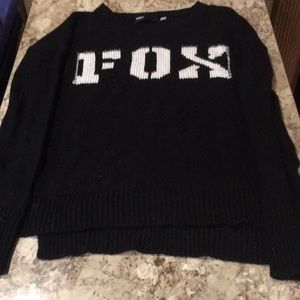 Fox sweater